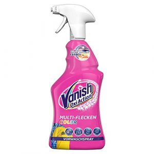 Vanish Oxi Action Vorwaschspray für Buntes – Wirksam gegen viele Arten von Flecken – Für die Vorbehandlung bunter Wäsche – 1 x 750 ml